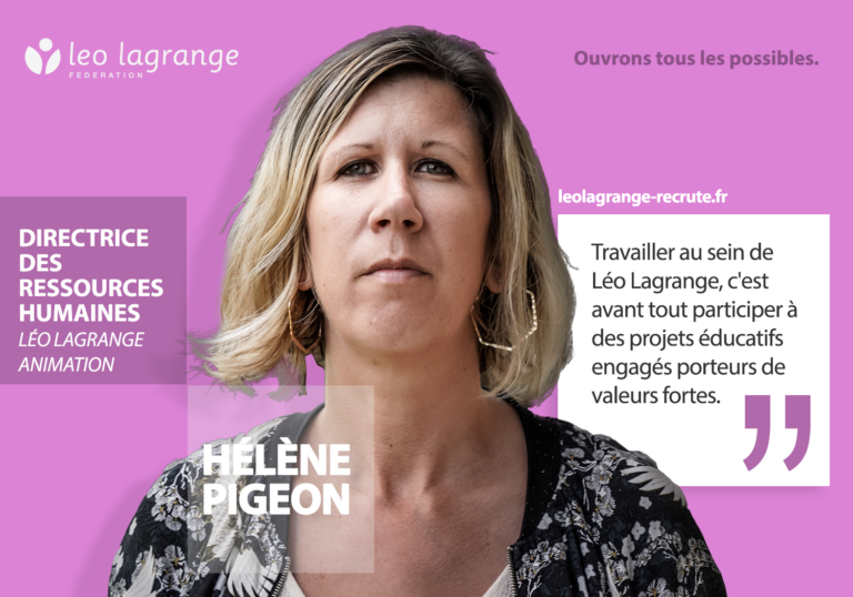 Portrait d'Hélène Pigeon, DRH, présente les points forts de nos métiers et les évolutions possibles dans le secteur