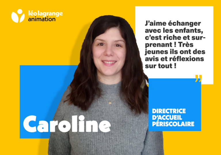 Caroline, directrice périscolaire
